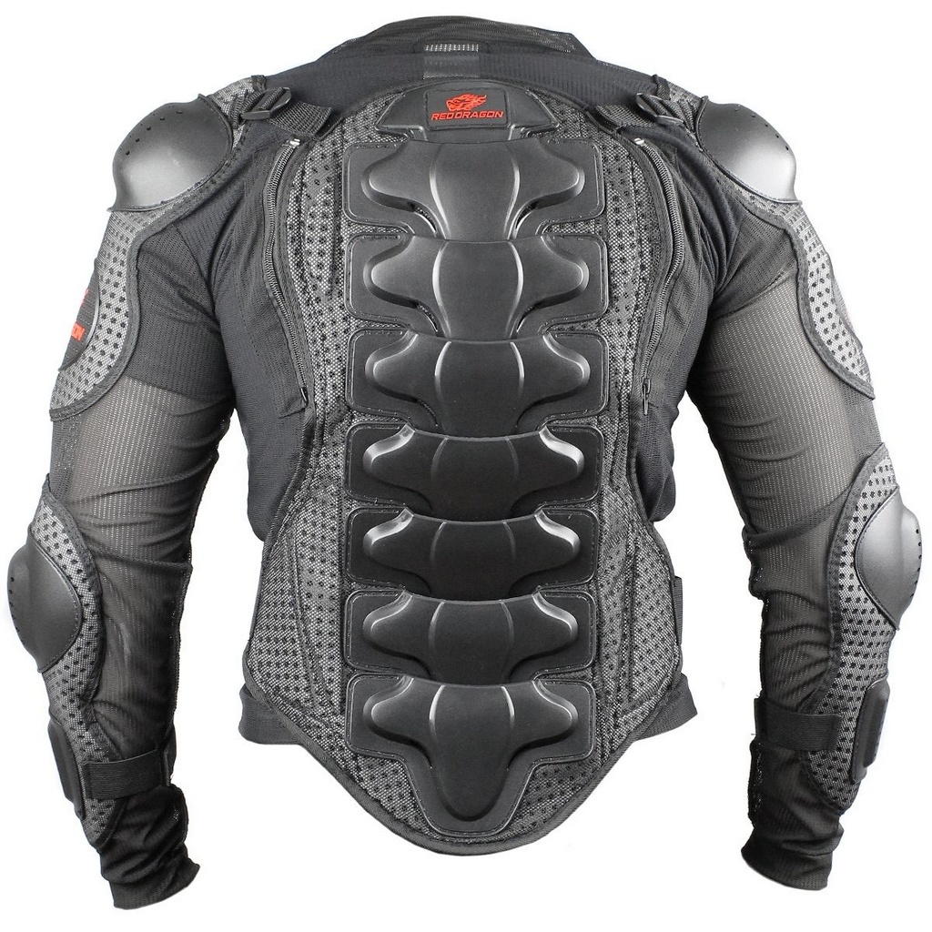 jaqueta para moto com proteção de coluna