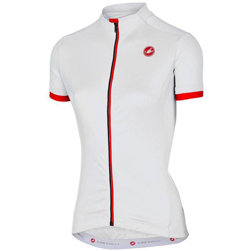 camisa ciclismo feminina branca