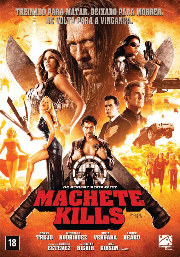 DVD Machete Kills - Danny Trejo - The Originals