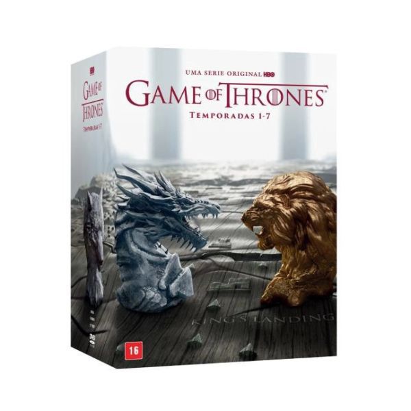 Dvd Game Of Thrones - Temporadas Completas 1-7 - 35 Discos - The