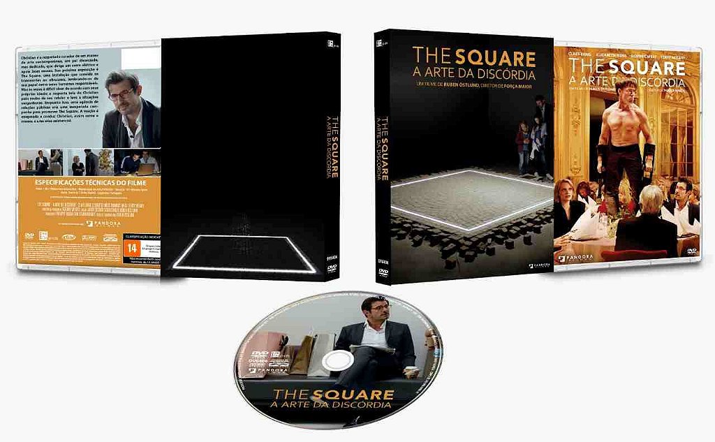 DVD The Square A Arte da Discórdia - The Originals