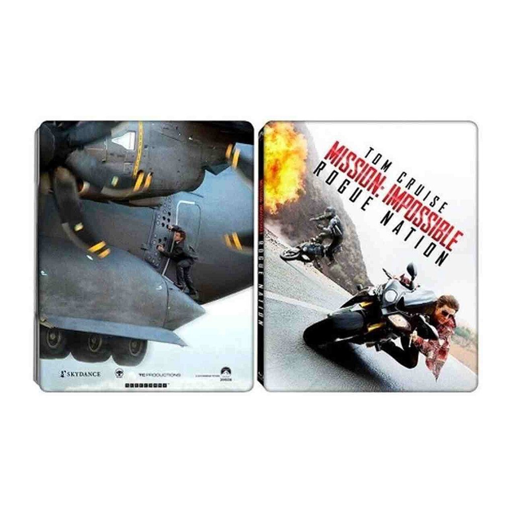 Steelbook Blu-ray + DVD Missão Impossível Nação Secreta - The