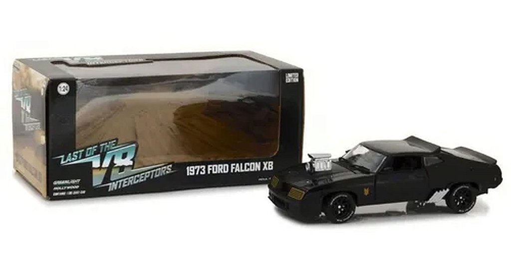 1/64 MASDI 8軸 低床 トレーラー ブラック Ford Falcon X8 1973 Last Of The V8 Interceptor Mad Max 1/24 - The