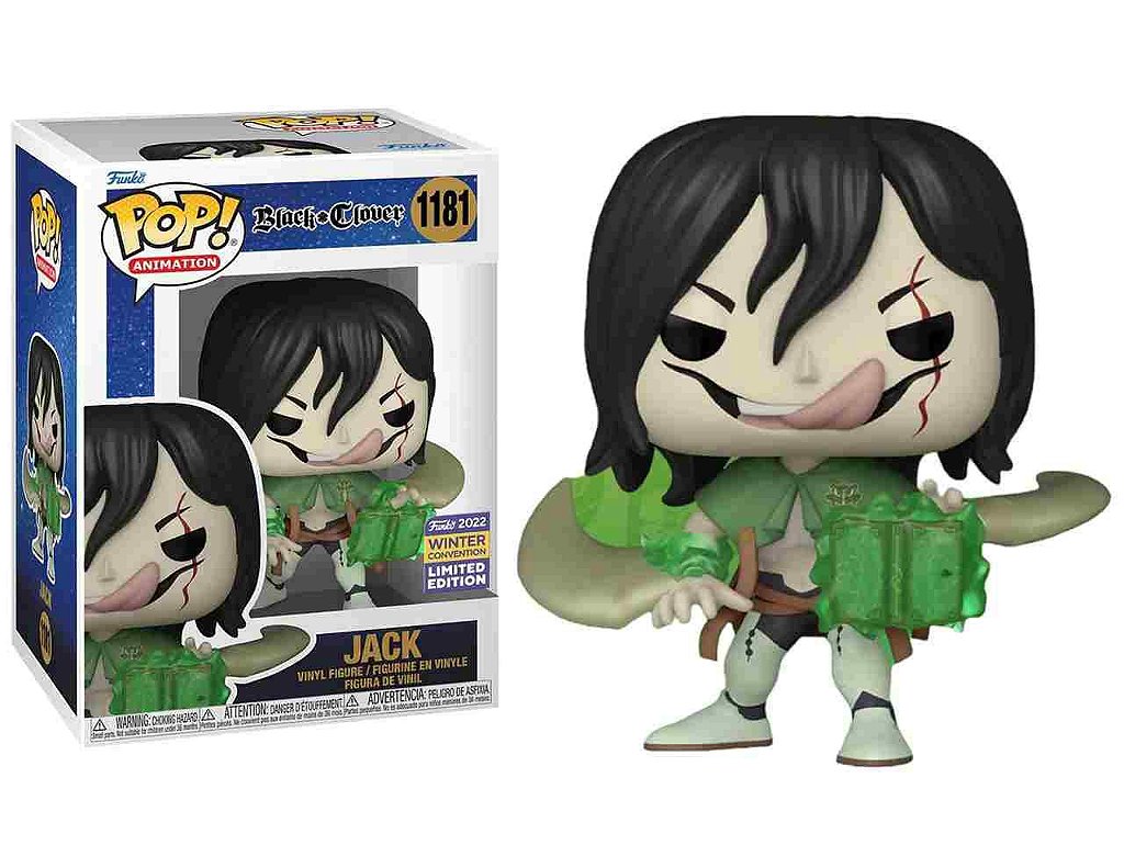 Funko Pop! Animation Black Clover Jack (Ripper) 1181 - The Originals