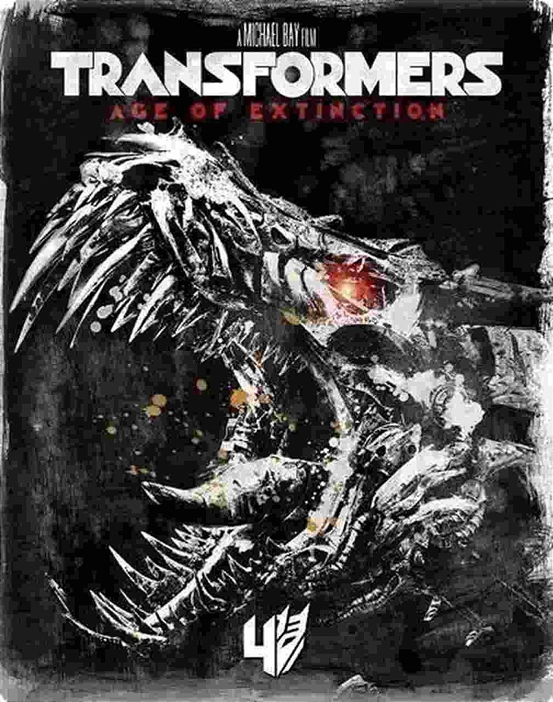 Steelbook Blu-ray Transformers A Era da Extinção (Dinobots) - The
