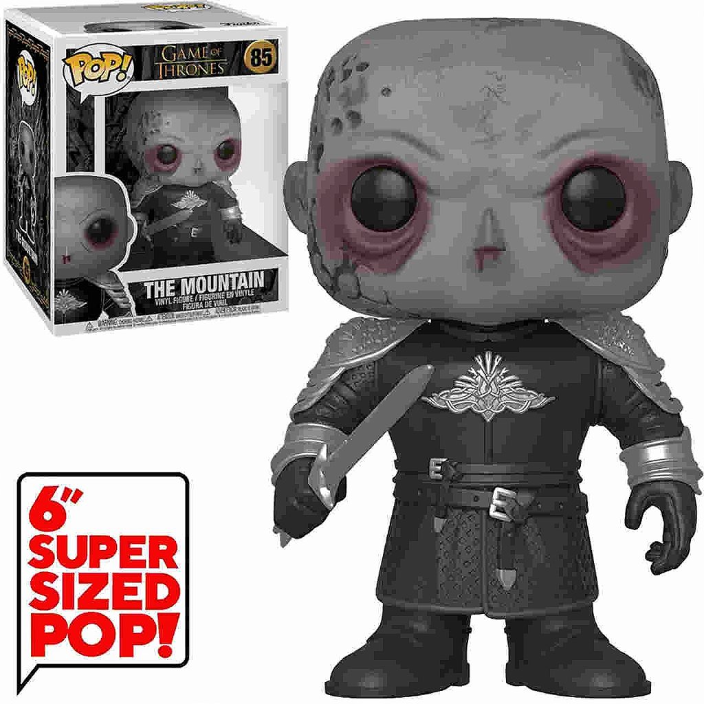 Funko Pop! Game Of Thrones The Mountain Unmasked Sized 85 - The