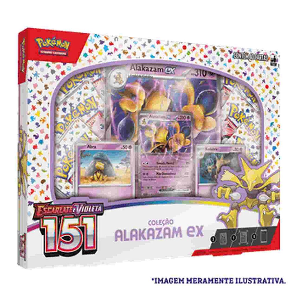 Box Pokémon Alakazam EX 151 - The Originals