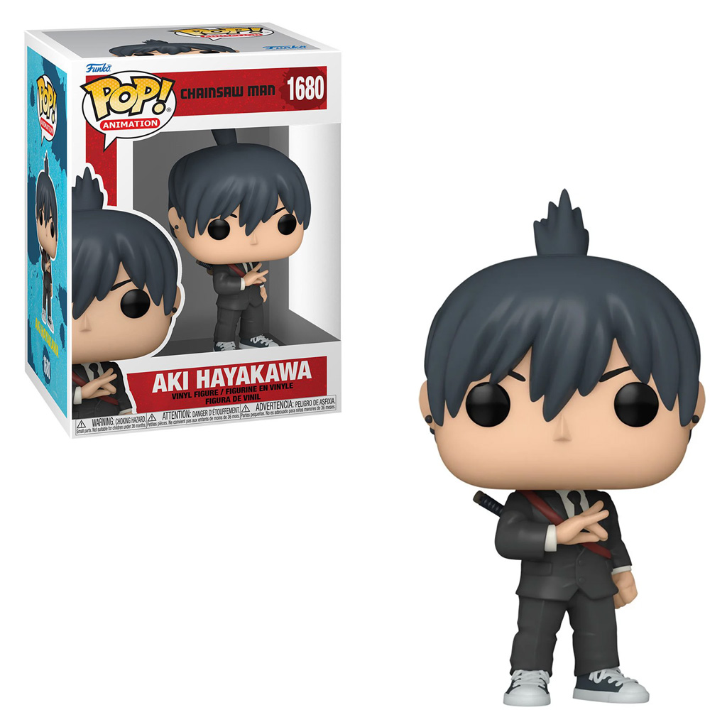 Funko Pop! Animation Chainsaw Man Aki Hayakawa 1680 - The Funko Pop! Animation Chainsaw Man Aki Hayakawa 1680 - The