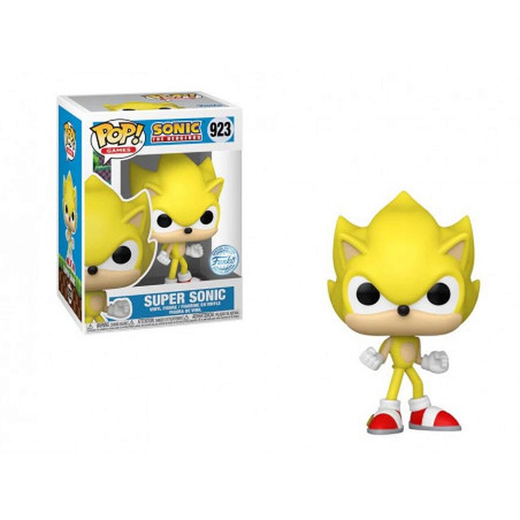 Funko Pop! Game Sonic The Hedgehog Super Sonic 923 - The Originals
