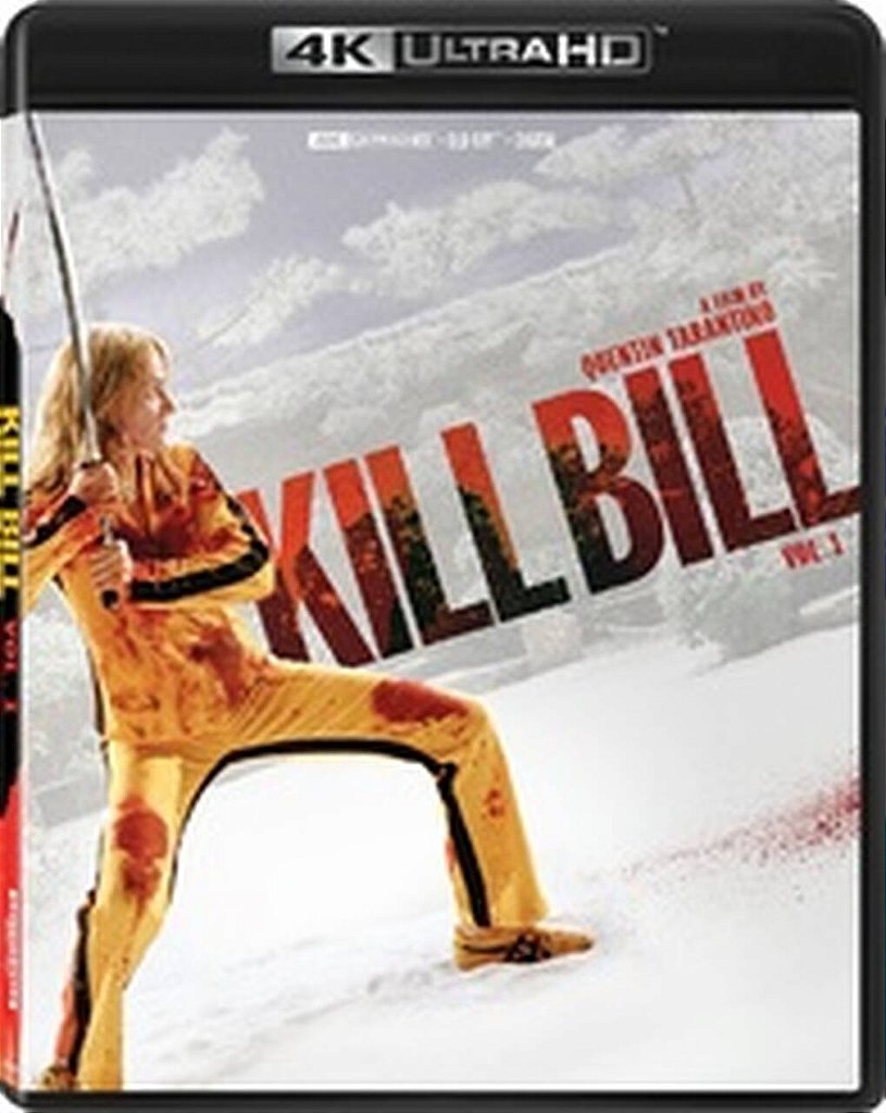 4K UHD Kill Bill Volume 1 (Sem PT) - The Originals