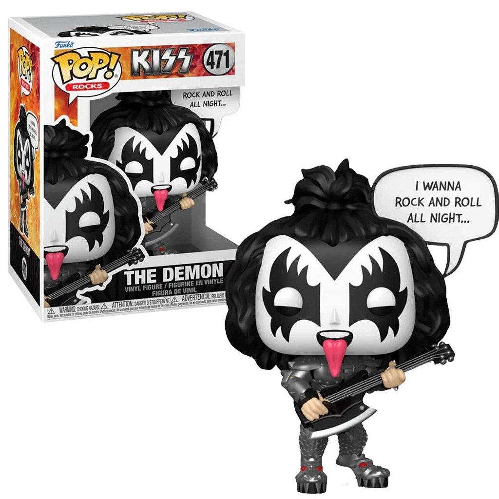 POP フィギュア Funko Pop! Rocks Kiss The Demon 471 - The Originals