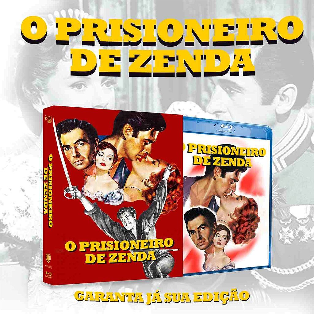 Blu-ray O Prisioneiro de Zenda Edição de Colecionador - The Originals