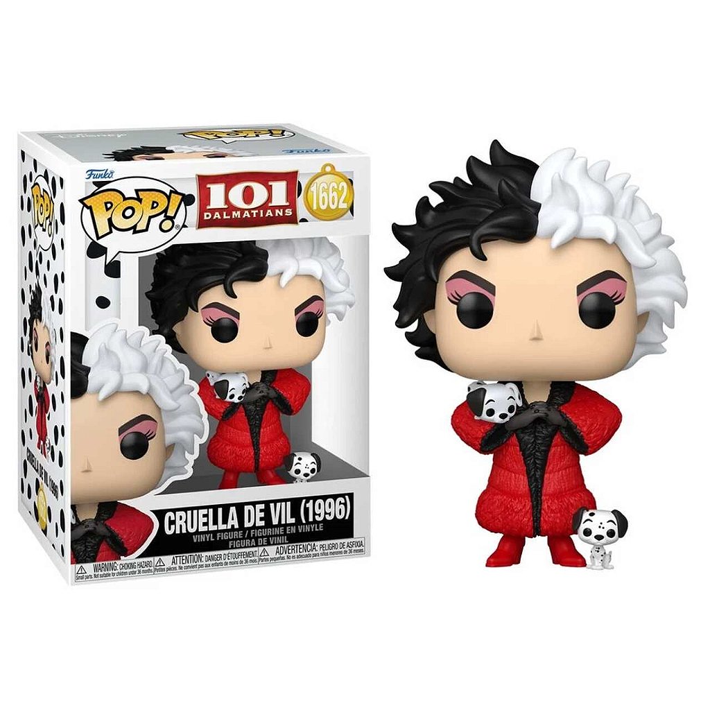 Funko Pop! Disney 101 Dálmatas Cruella De Vil (1996) 1662 - The