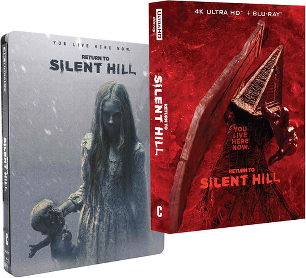 Steelbook 4K UHD Terror Em Silent Hill Regresso Para o Inferno(Sem