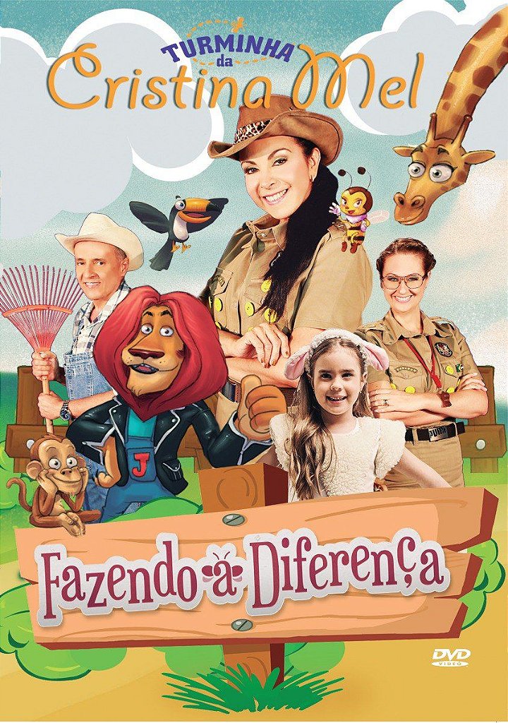 Dvd Turminha Da Cristina Mel Fazendo A Diferença - The Originals