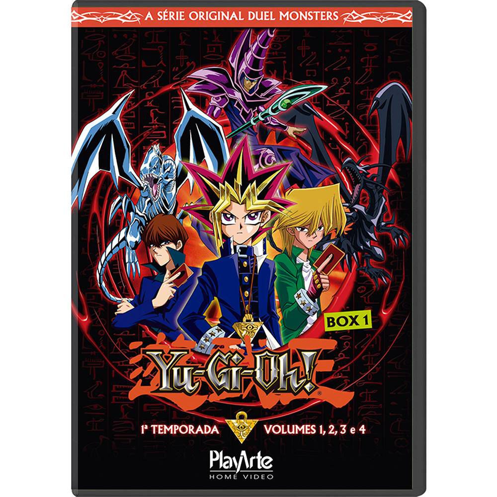 Box Dvd Yu-Gi-Oh - 1 Temporada - Box 1 - The Originals
