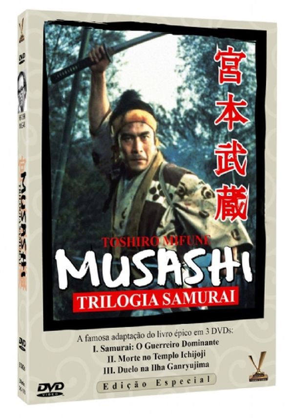 Dvd - Musashi - Trilogia Samurai - 3 Discos - The Originals