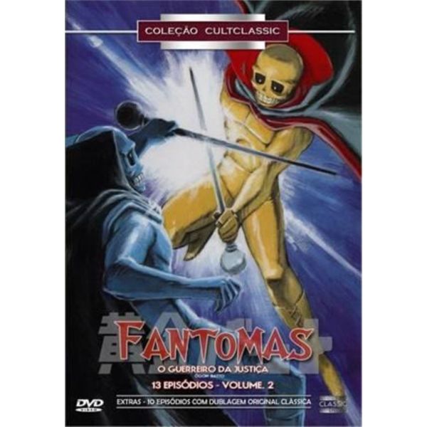 DVD BOX FANTOMAS - O GUERREIRO DA JUSTIÇA - VOL. 2