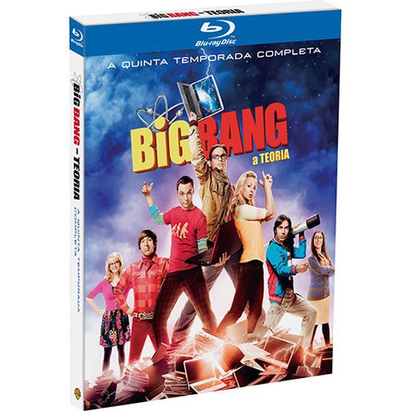Box Blu-ray Big Bang: A Teoria - A Quinta Temporada Completa (3
