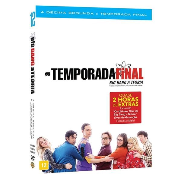 DVD BOX THE BIG BANG THEORY 12ª TEMPORADA - TEMPORADA FINAL - The