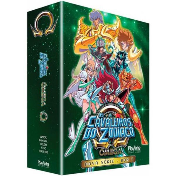 Box DVD - Os Cavaleiros do Zodiaco ÔMEGA BOX 3 - The Originals