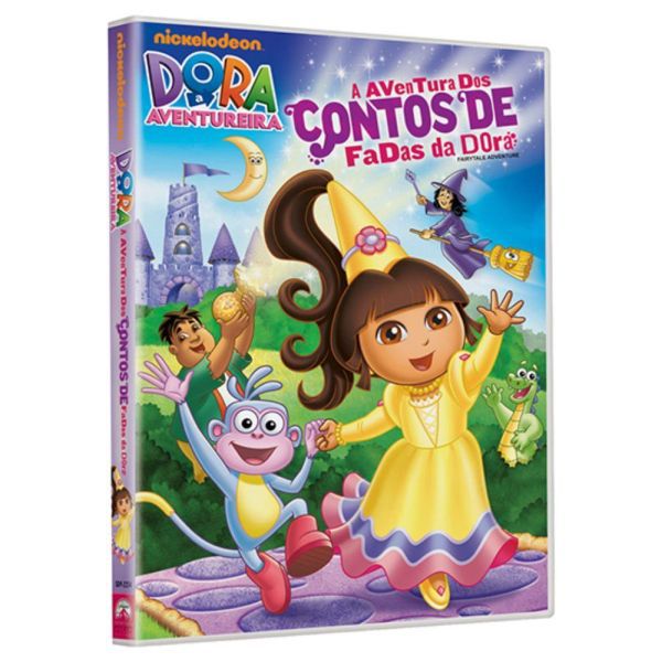 DVD - Dora a Aventureira - A Aventura dos Contos de Fadas - The