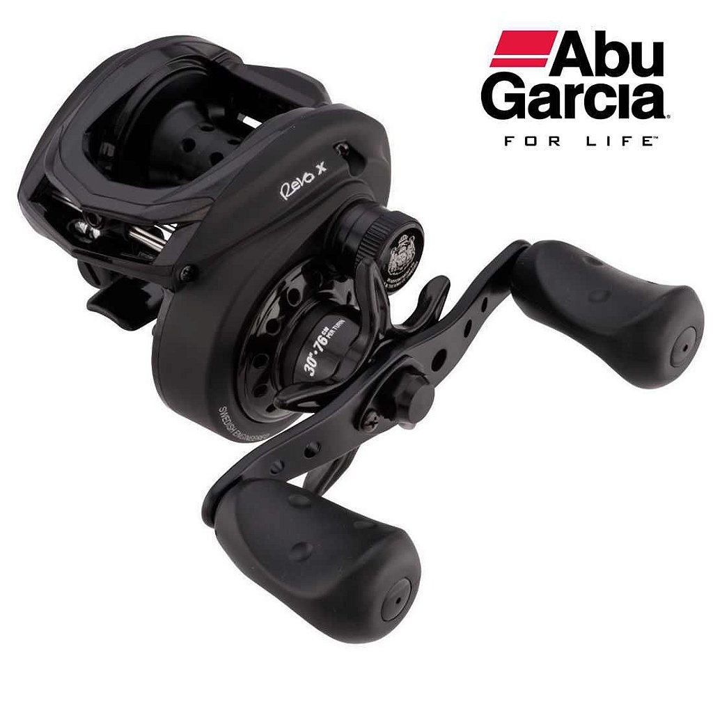 Carretilha Abu Garcia Revo4 X-hs-L 7.3:1 - 8 Rolamentos Esquerda