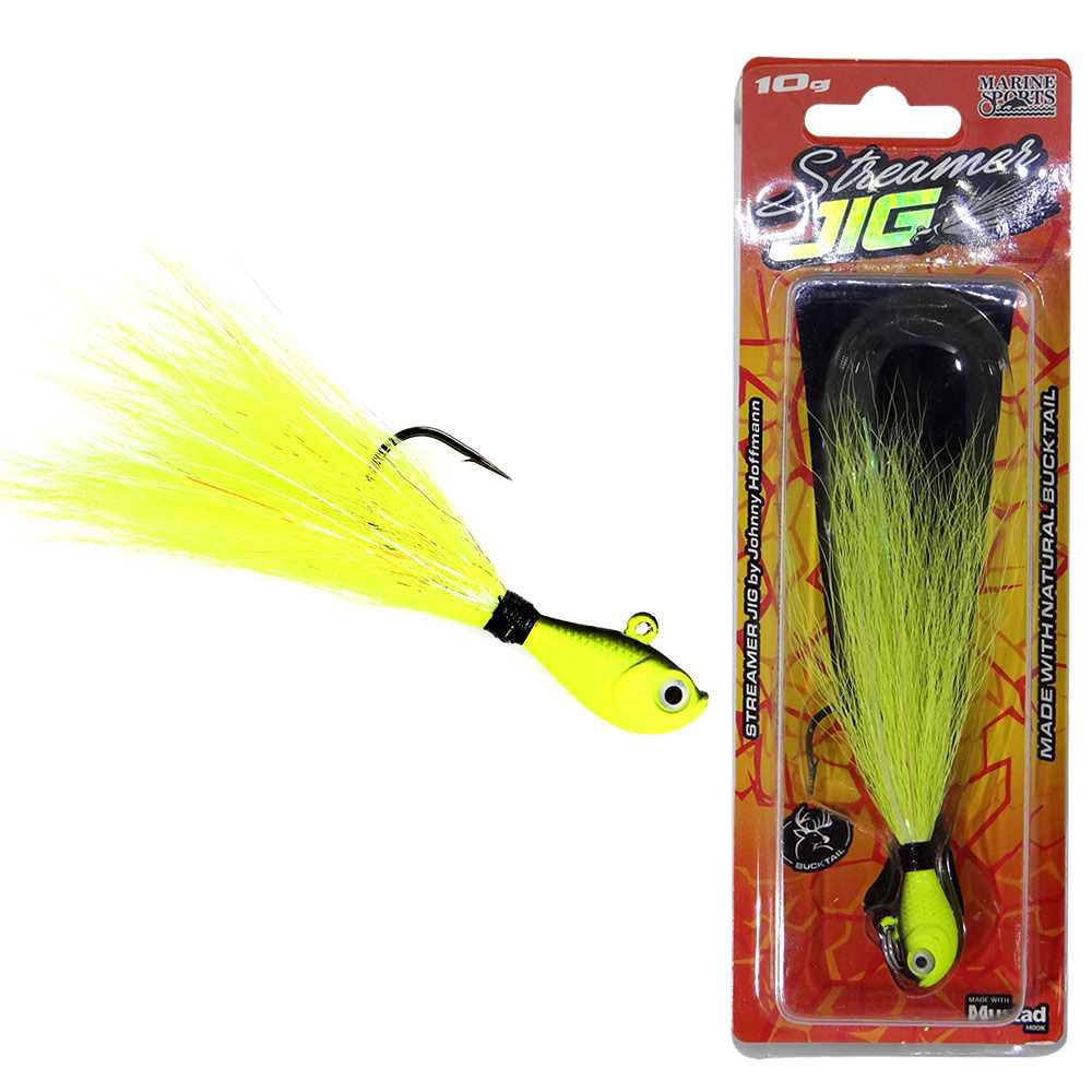 Isca Maruri Jig Speed Streamer 10g 4/0 Cor 1 - Martinelli Pesca e