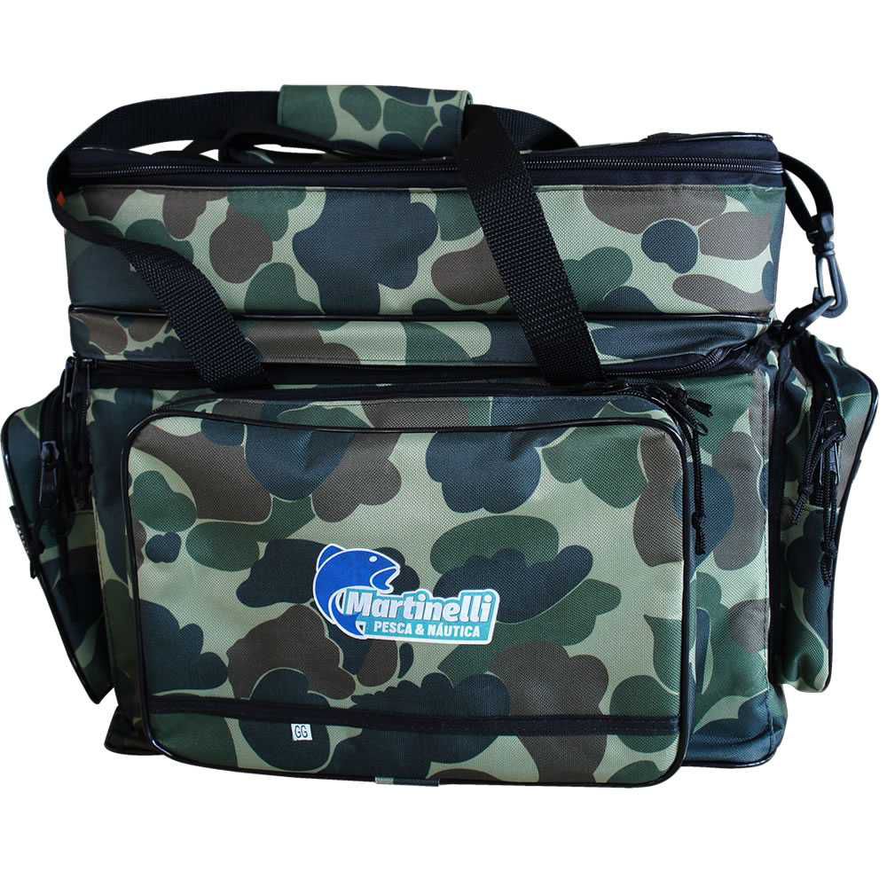 Bolsa de Pesca Martinelli GG Camuflado + 2X Estojo p/ Iscas - Martinelli  Pesca e Náutica - As melhores Ofertas do Ano em Pesca