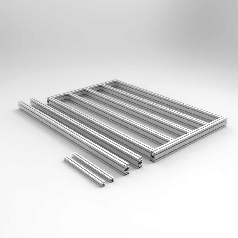 Kit CNC Revolution 3 Perfil Estrutural Alumínio Atividade Maker