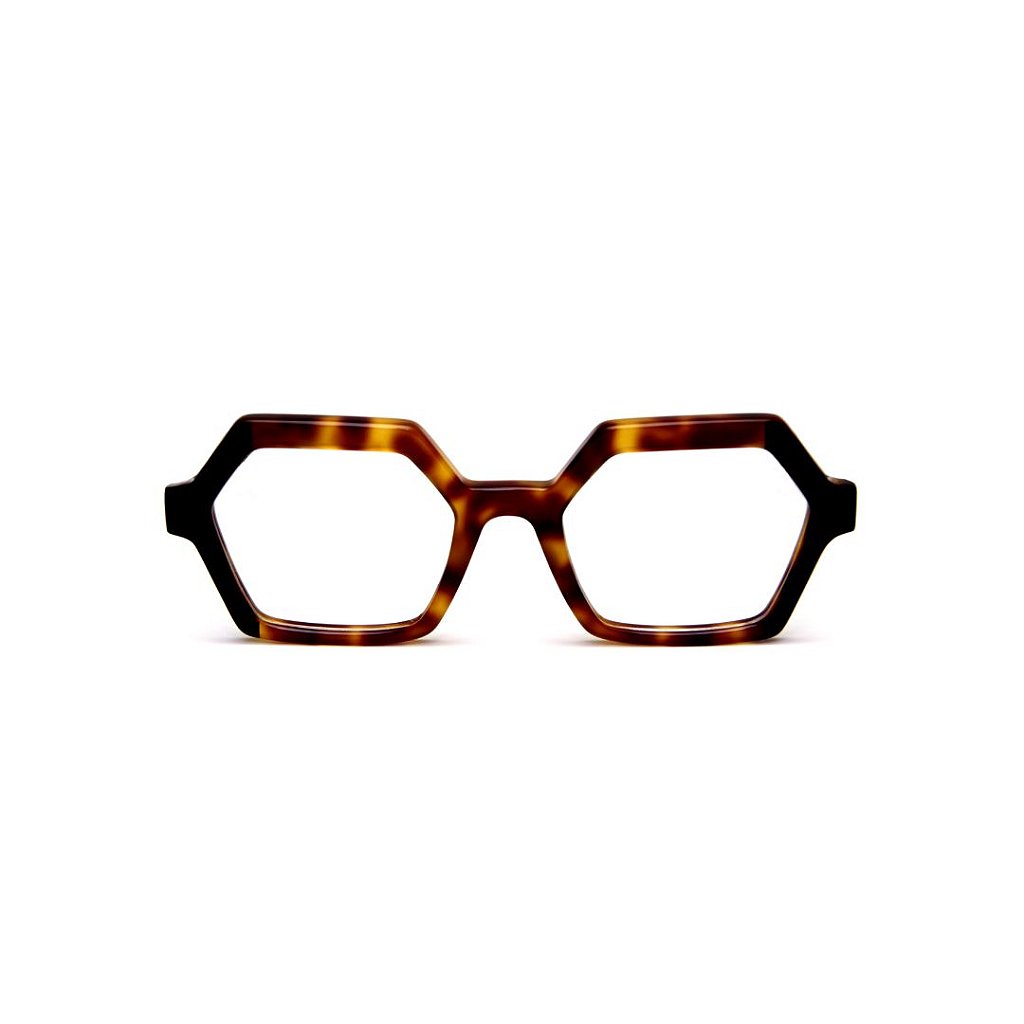 Armação para óculos de Grau Gustavo Eyewear G123 5. Cor: Animal print e  preto. Haste animal print. - Gustavo Eyewear Óculos de Sol e Óculos de Grau