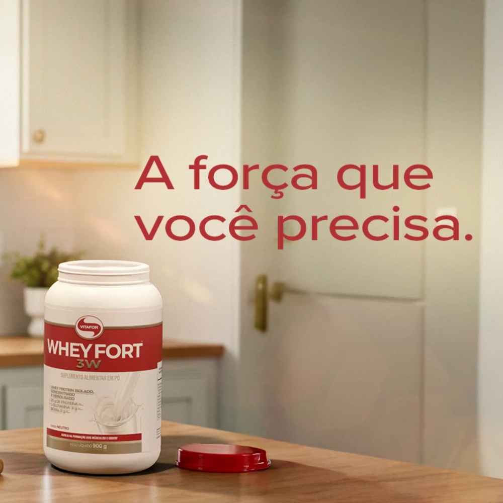 Diferença Whey Fort e Isofort