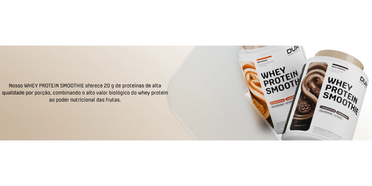 Sugestão de uso Smoothie DUX