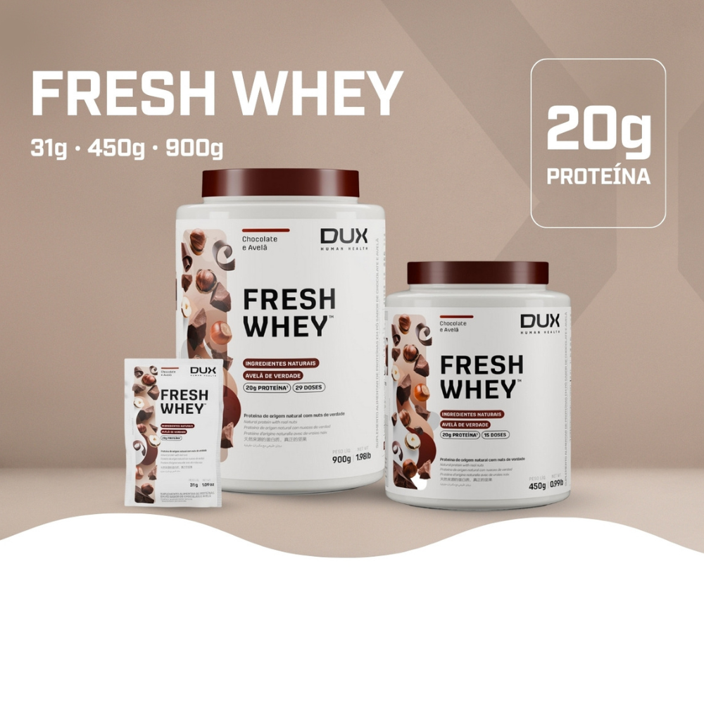 Fresh Whey por trás do rótulo