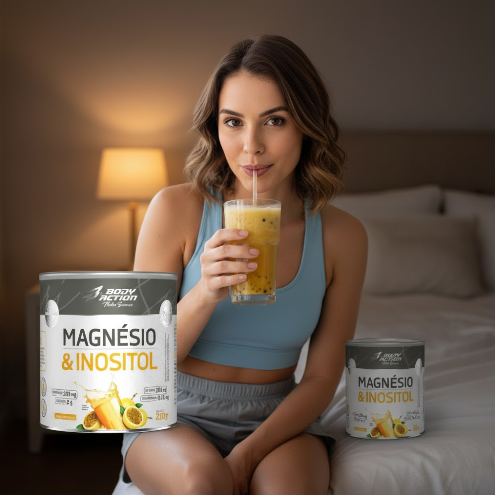 Composição Magnésio Inositol Bodyaction