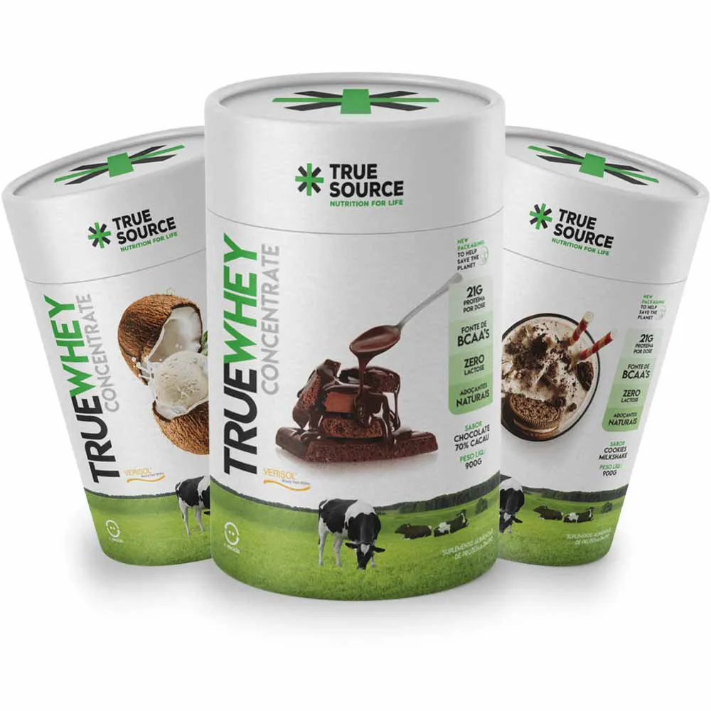 TRUE WHEY ZERO LACTOSE - 900G TRUE SOURCE