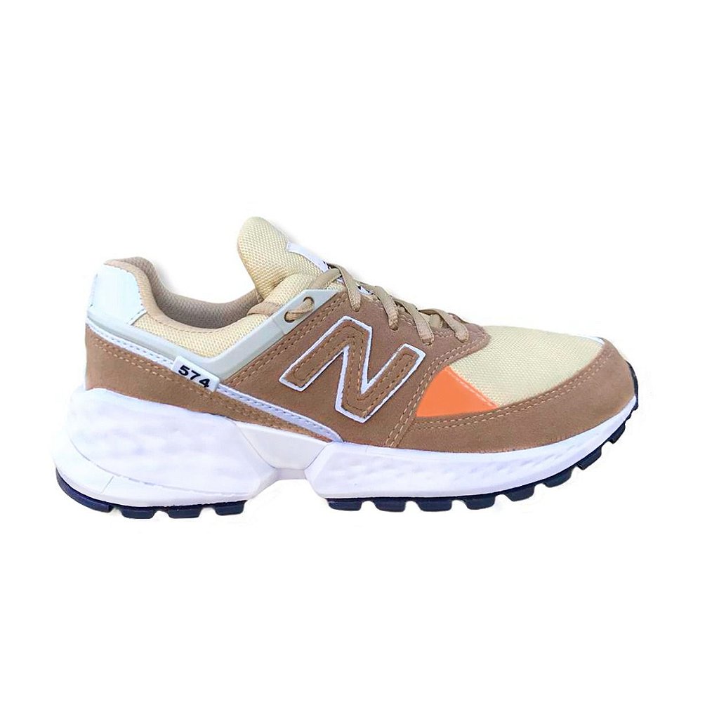 new balance 574 laranja