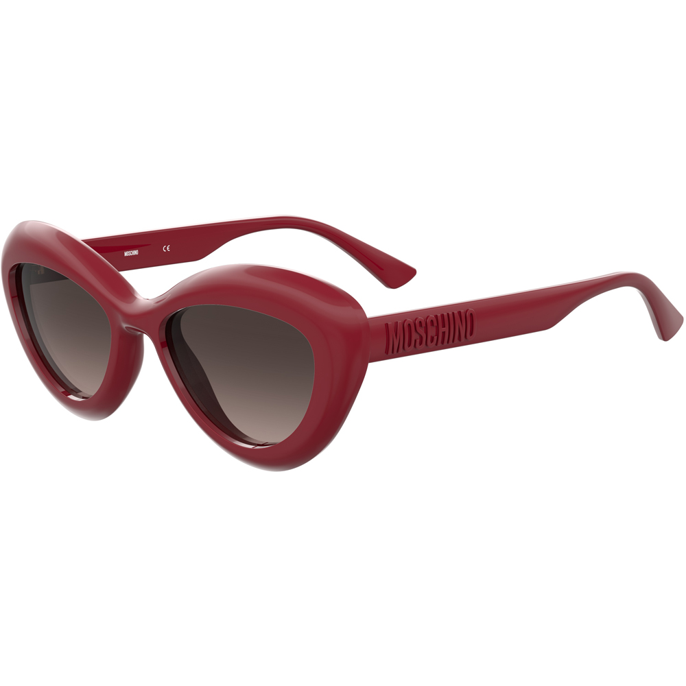 Óculos de Sol Moschino 163 S C9A 55HA Vermelho Feminino - SunClock