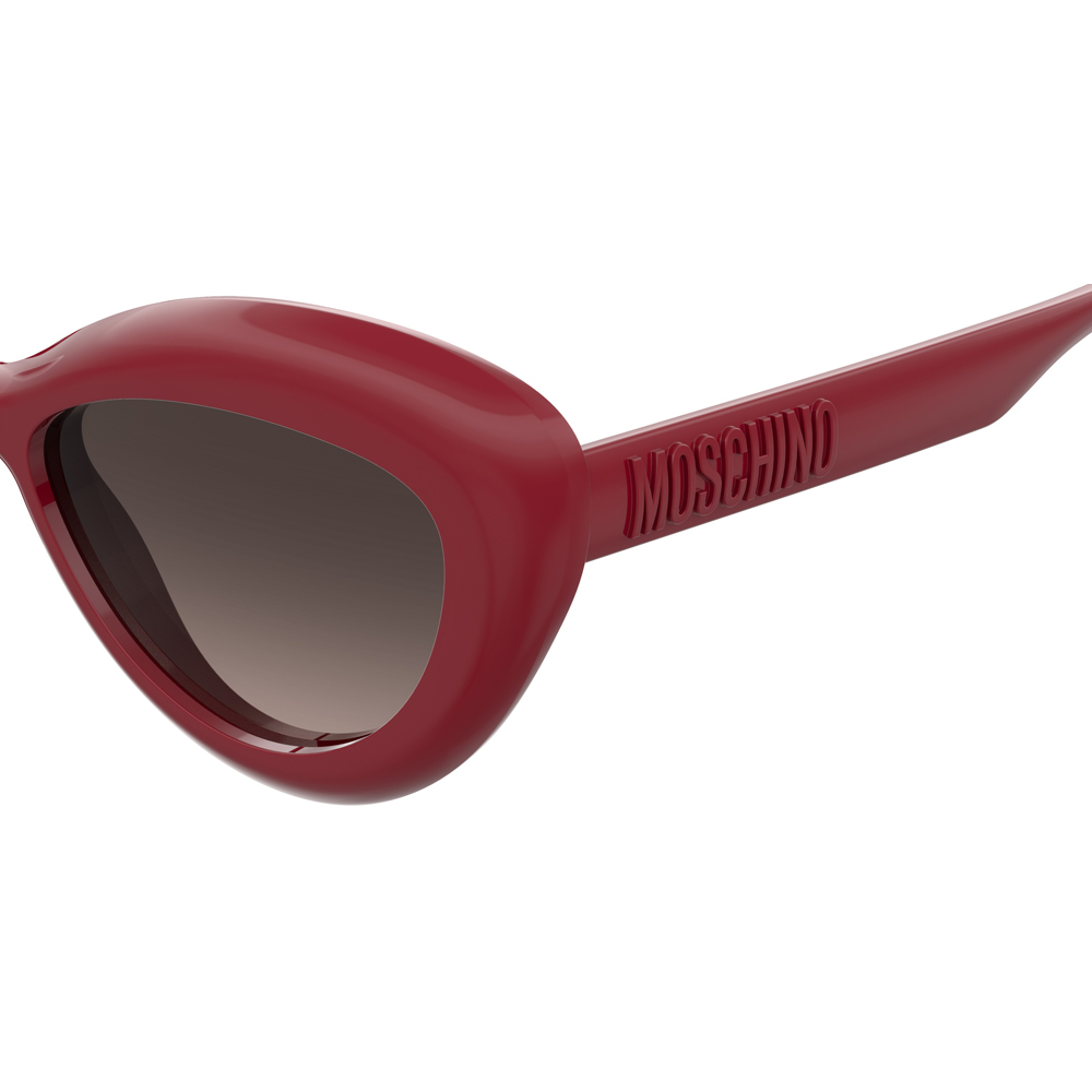 Óculos de Sol Moschino 163 S C9A 55HA Vermelho Feminino - SunClock