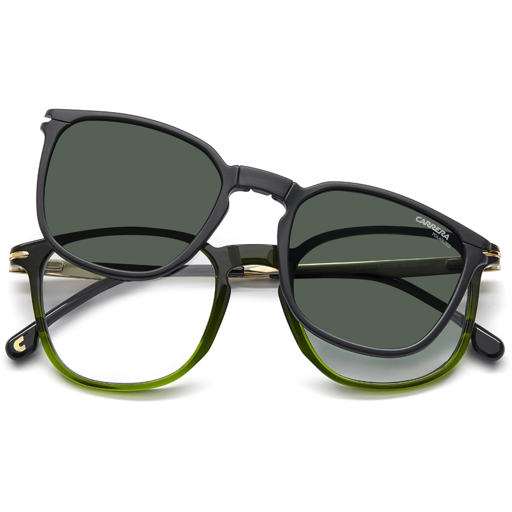 Óculos de Sol Carrera Clip On 332 CS 4C3 50UC Verde - SunClock