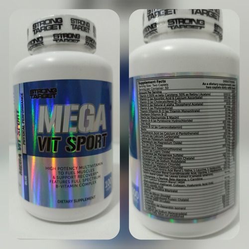 Multivitamínico Mega Vit Sport 100 Caps - NBF Nutrition