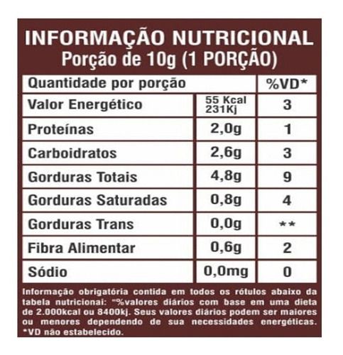 Pasta De Amendoim Integral 1kg Chocolate Branco Crocante - La Ganexa