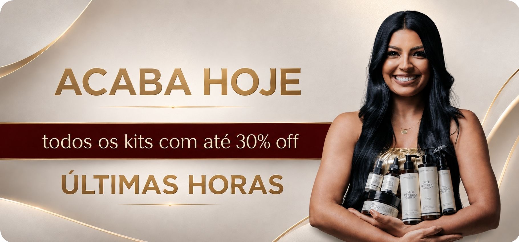 Banner Força e Crescimento - Côrtes Cosméticos