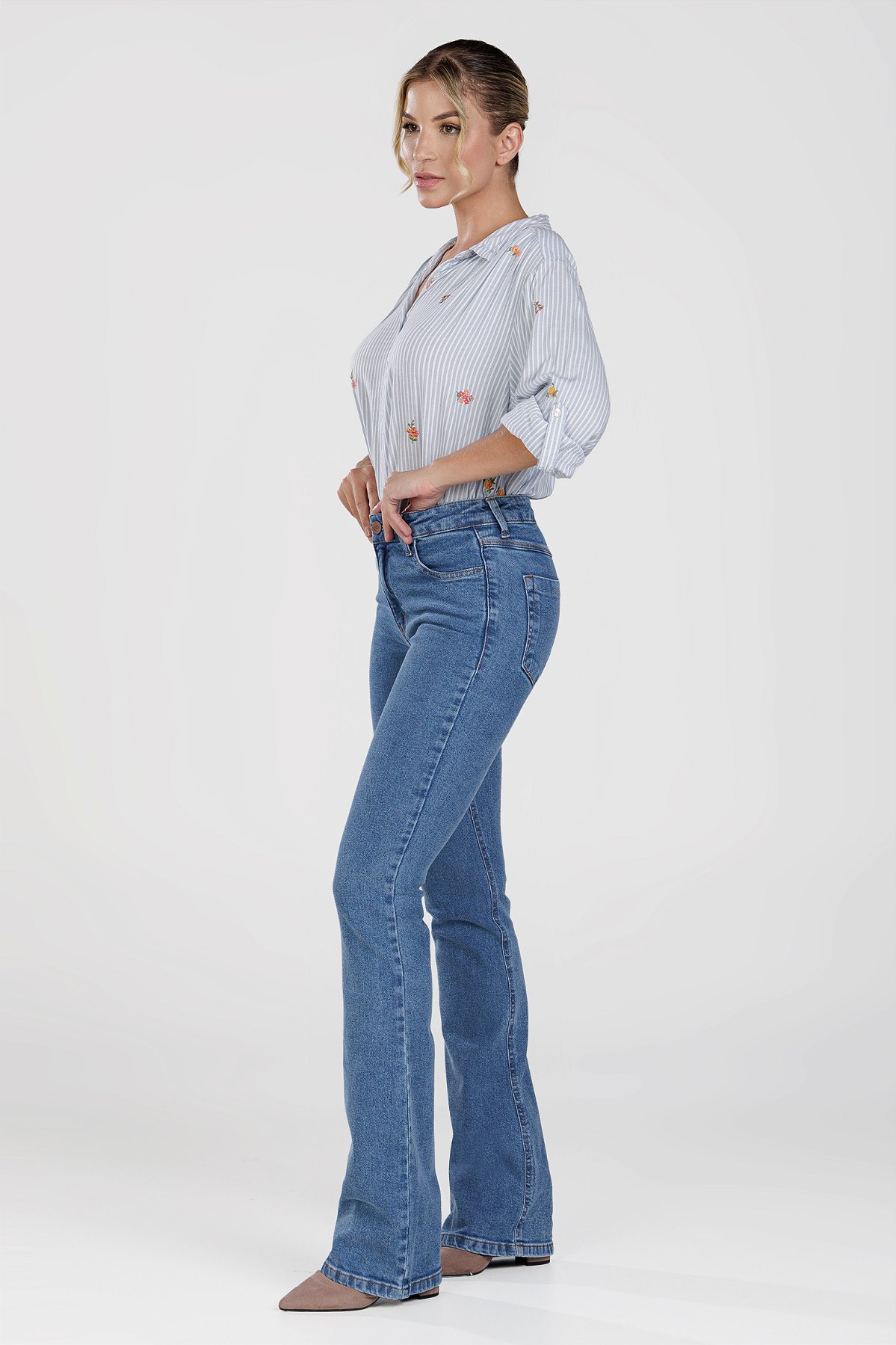 Calça Jeans Boot Cut - Bogotá