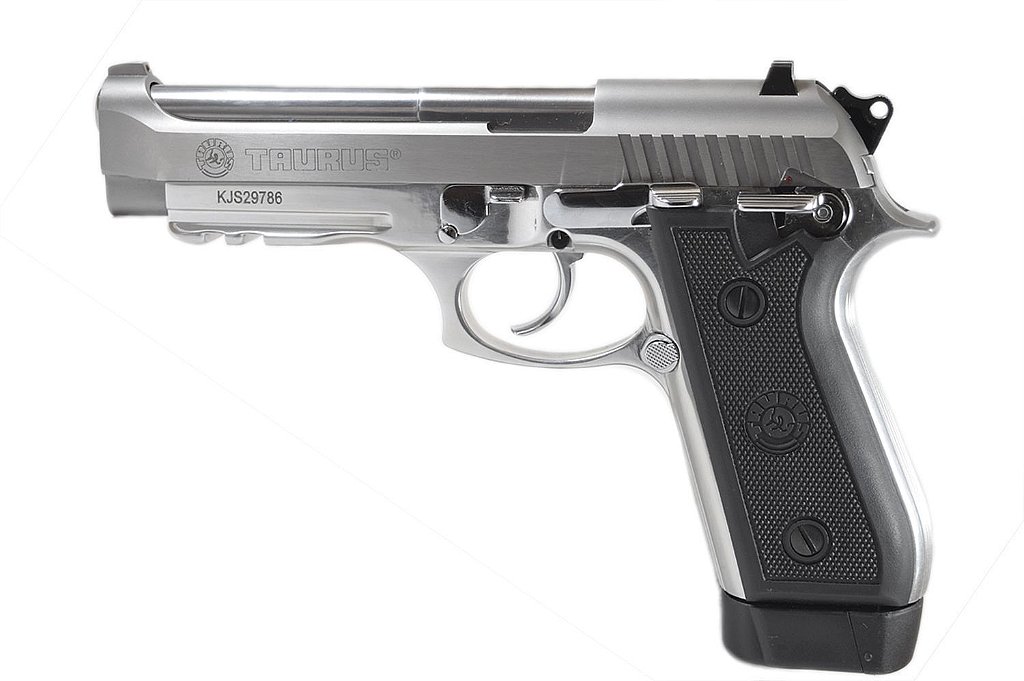 Pistola Taurus 59 S Inox Fosco 20 Tiros Calibre 380