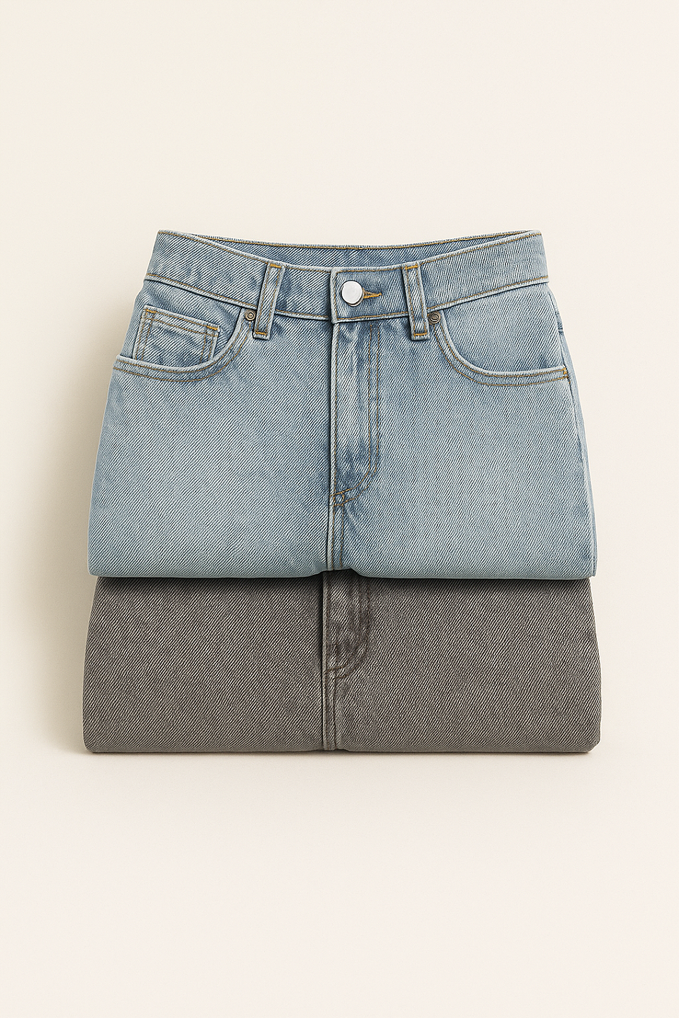 Kit 2 Calças Reta / Baggy Presence