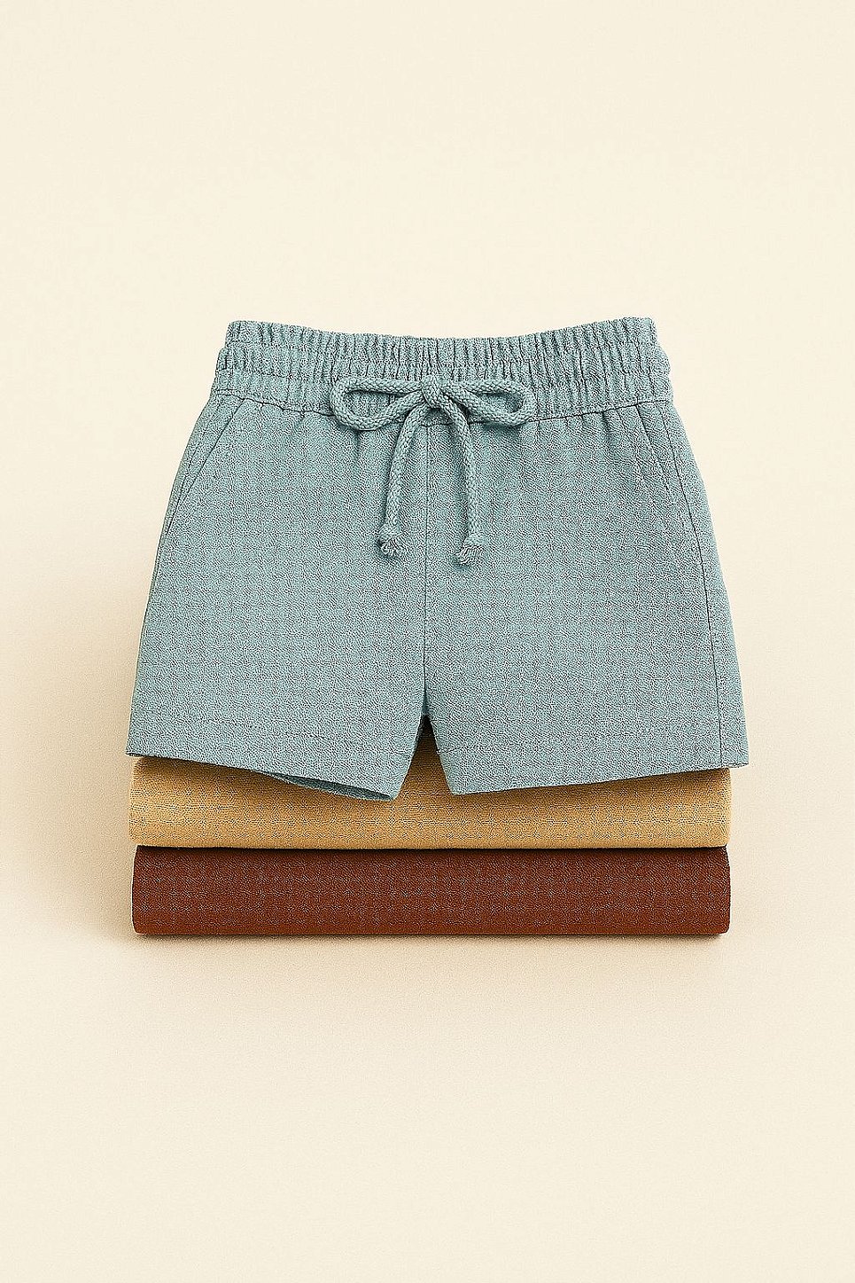 Kit 3 Shorts Linho