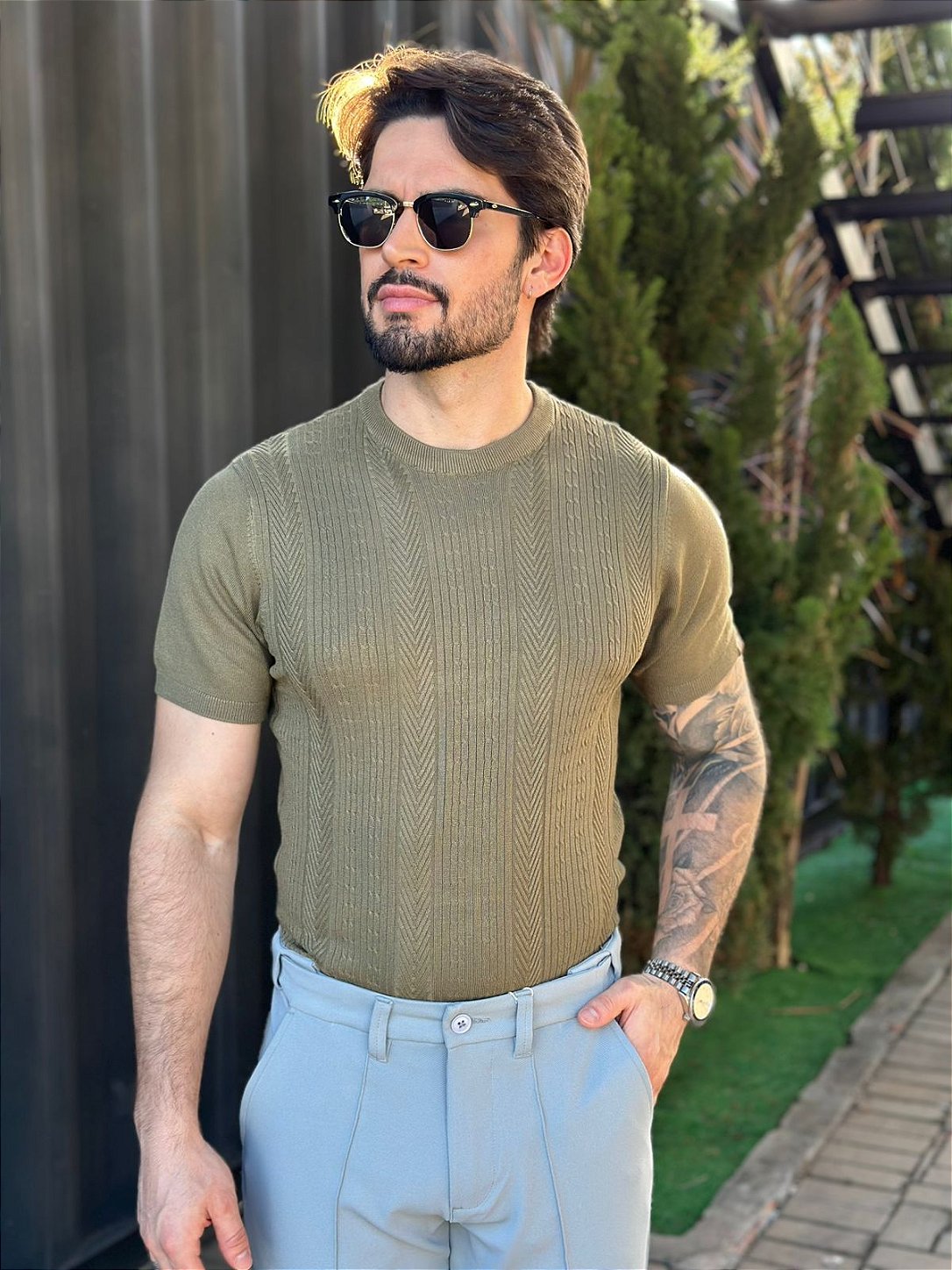 Camiseta Tricot