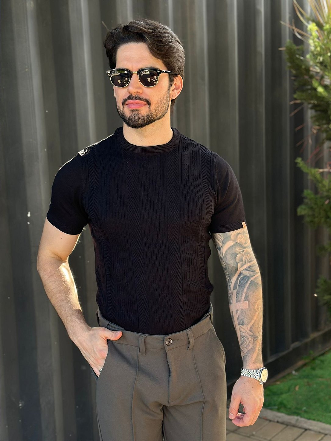 Camiseta Tricot