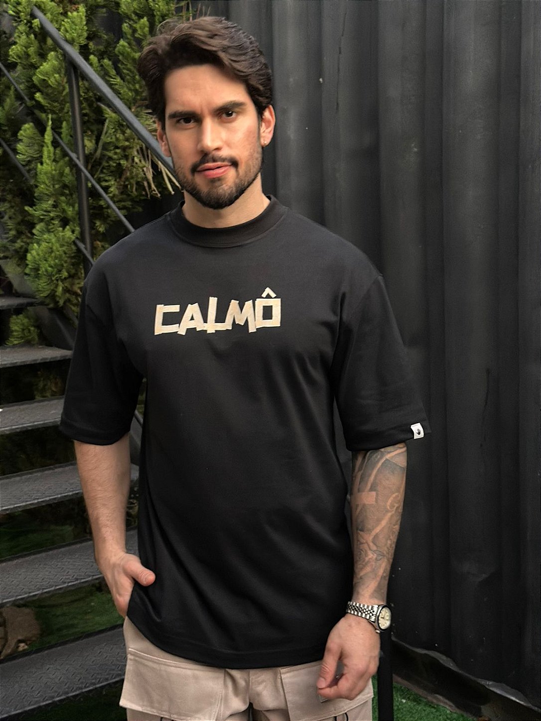 Camiseta Oversized Calmô